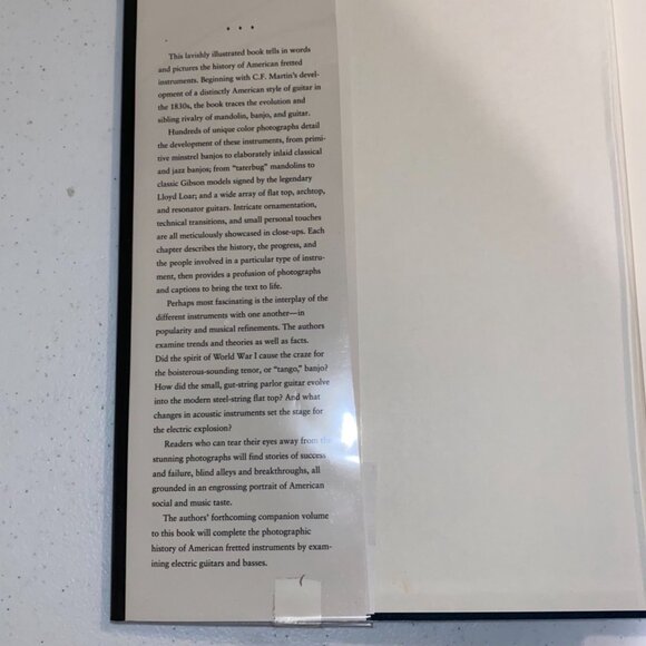 Acoustic Guitars And Other Fretted Instruments Photograph History Hardcover - Picture 7 of 11